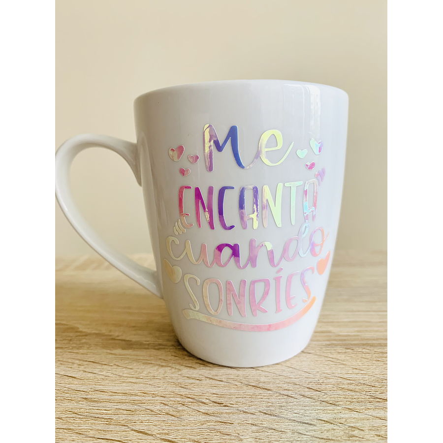 Me encanta cuando sonríes.