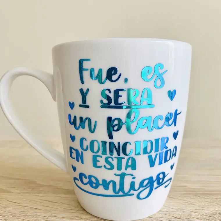 Fue, es y será un placer coincidir en esta vida contigo. 5