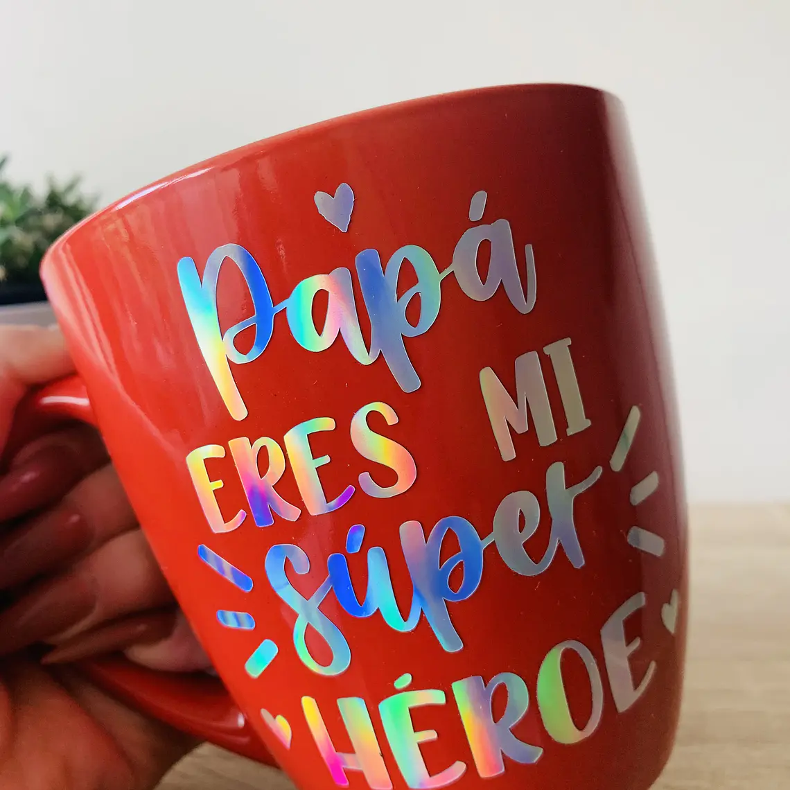 Papá eres mi súper héroe - Rojo 1