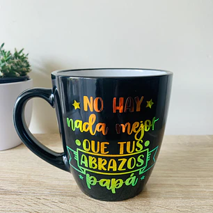 No hay nada mejor que tus abrazos papá - Negro