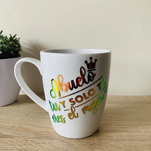 Abuelo tu y solo tu, eres el mejor - Blanco