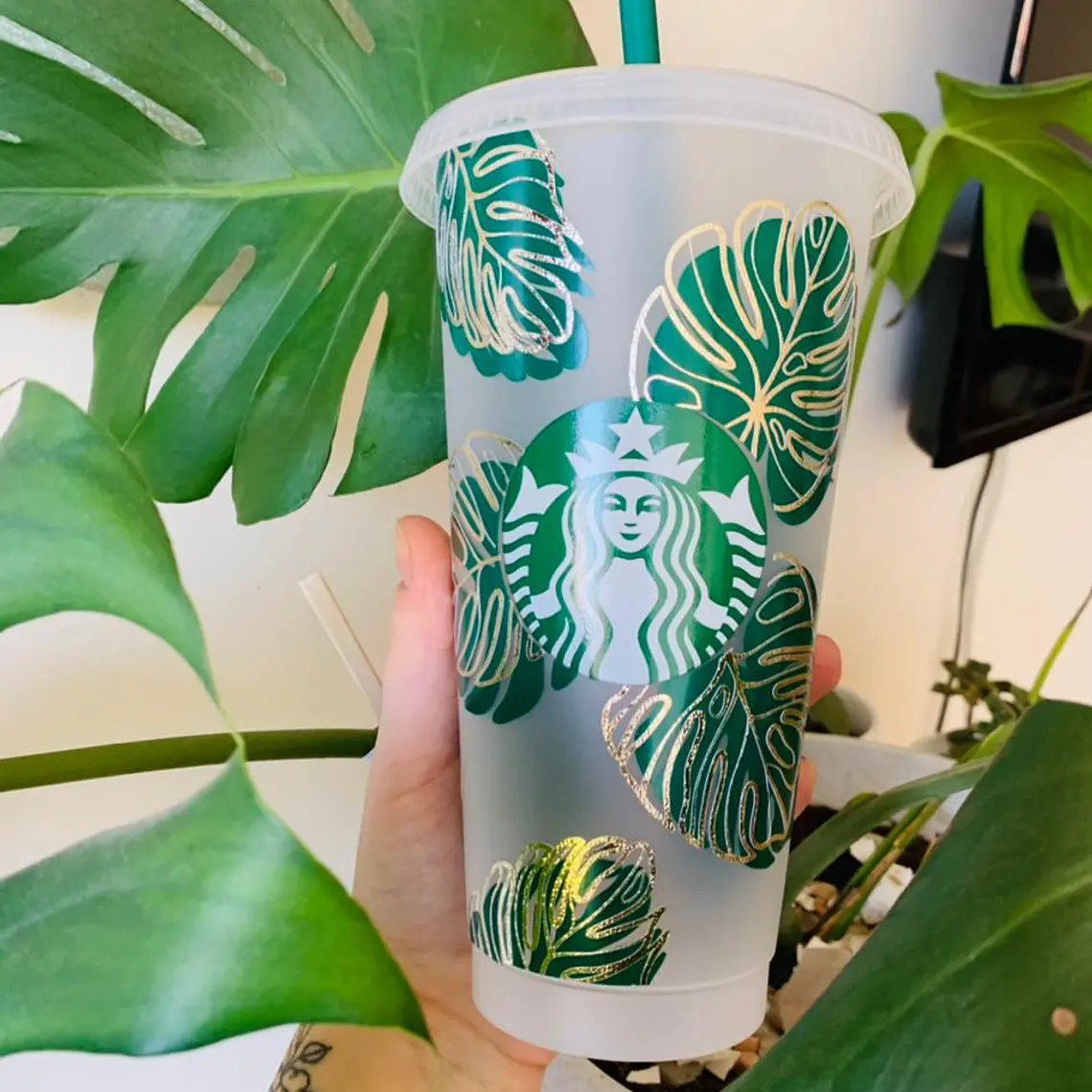 Vaso Starbucks Monstera 2