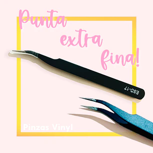 Pinzas punta extra fina