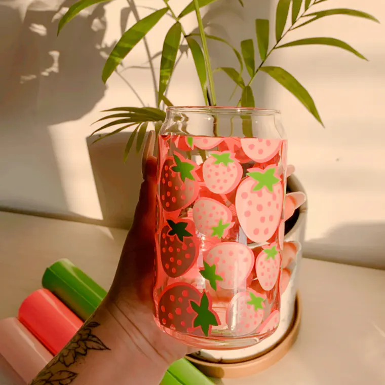 Vaso Trendy - Frutillas  1