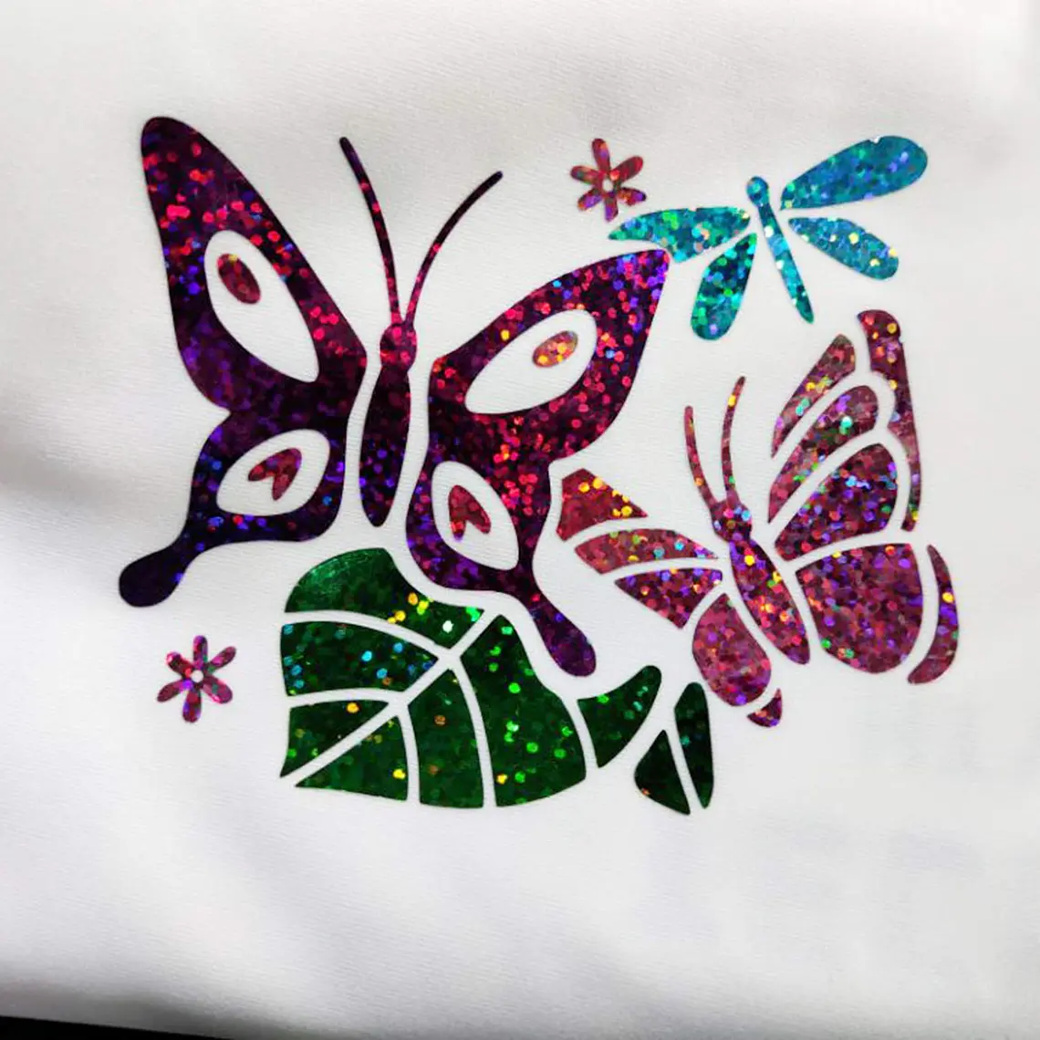 Holographic Heat Transfer Vinyl 6