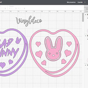 Bad Bunny Candy Heart