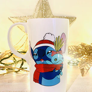 Tazón Stitch Navideño