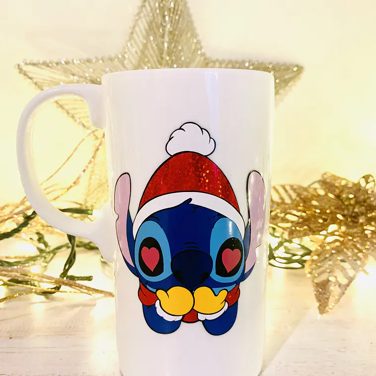 Tazón Stitch Navideño 3