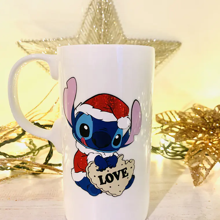 Tazón Stitch Navideño 4
