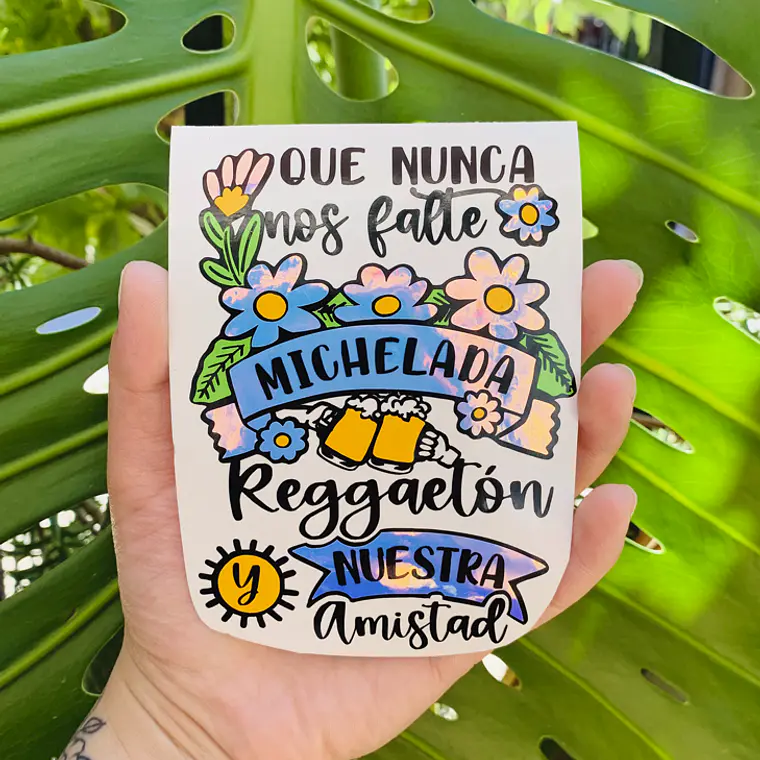 Que nunca nos falte michelada - Estampado 2