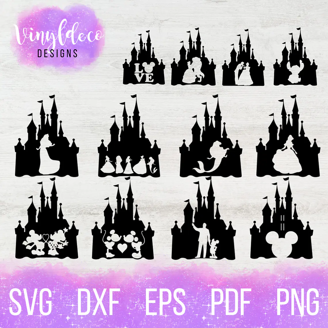 Castillos Disney 1