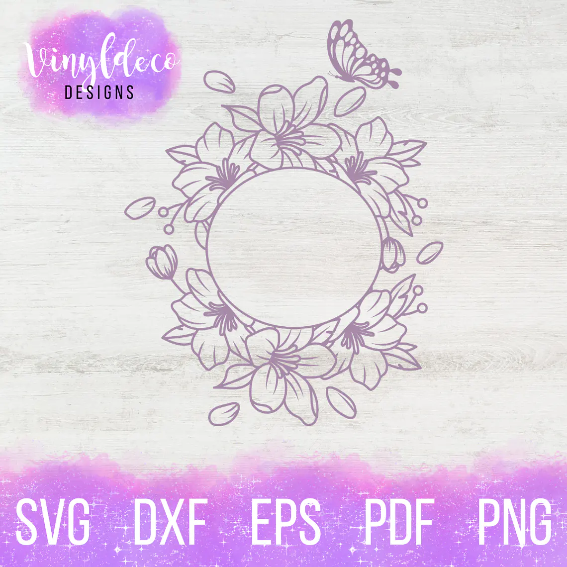 Flor Circular - Vaso Starbucks 1