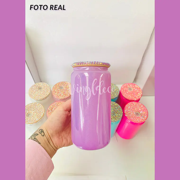 Can Glass Shimmer 16oz 4