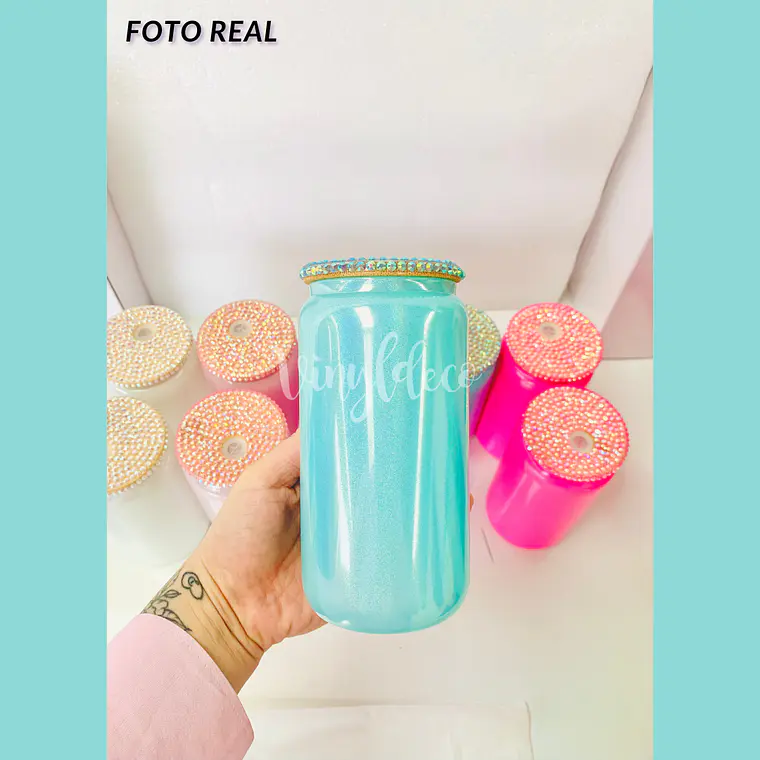 Can Glass Shimmer 16oz 6
