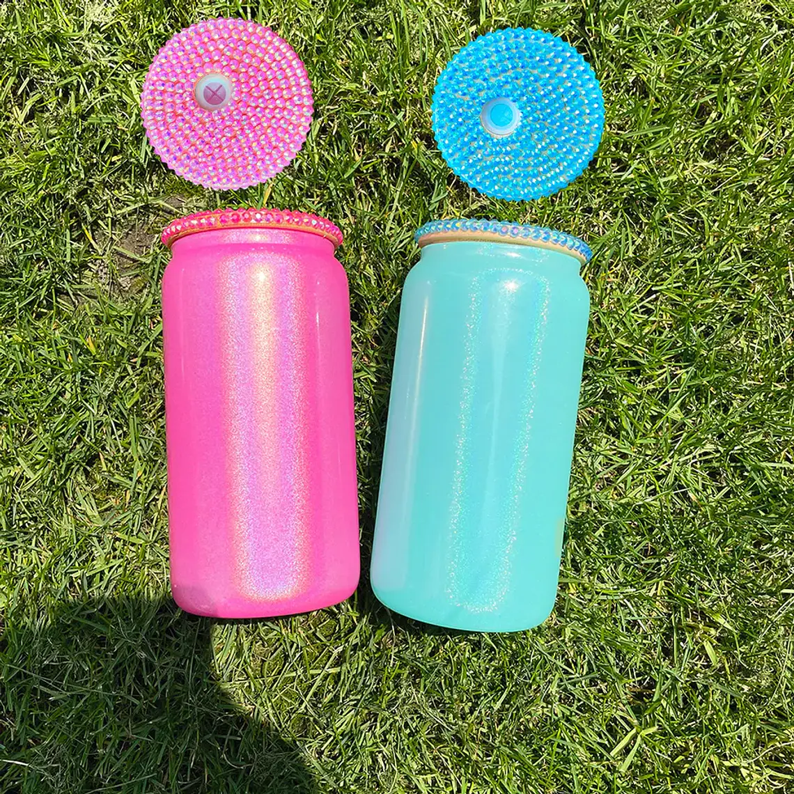 Can Glass Shimmer 16oz 15