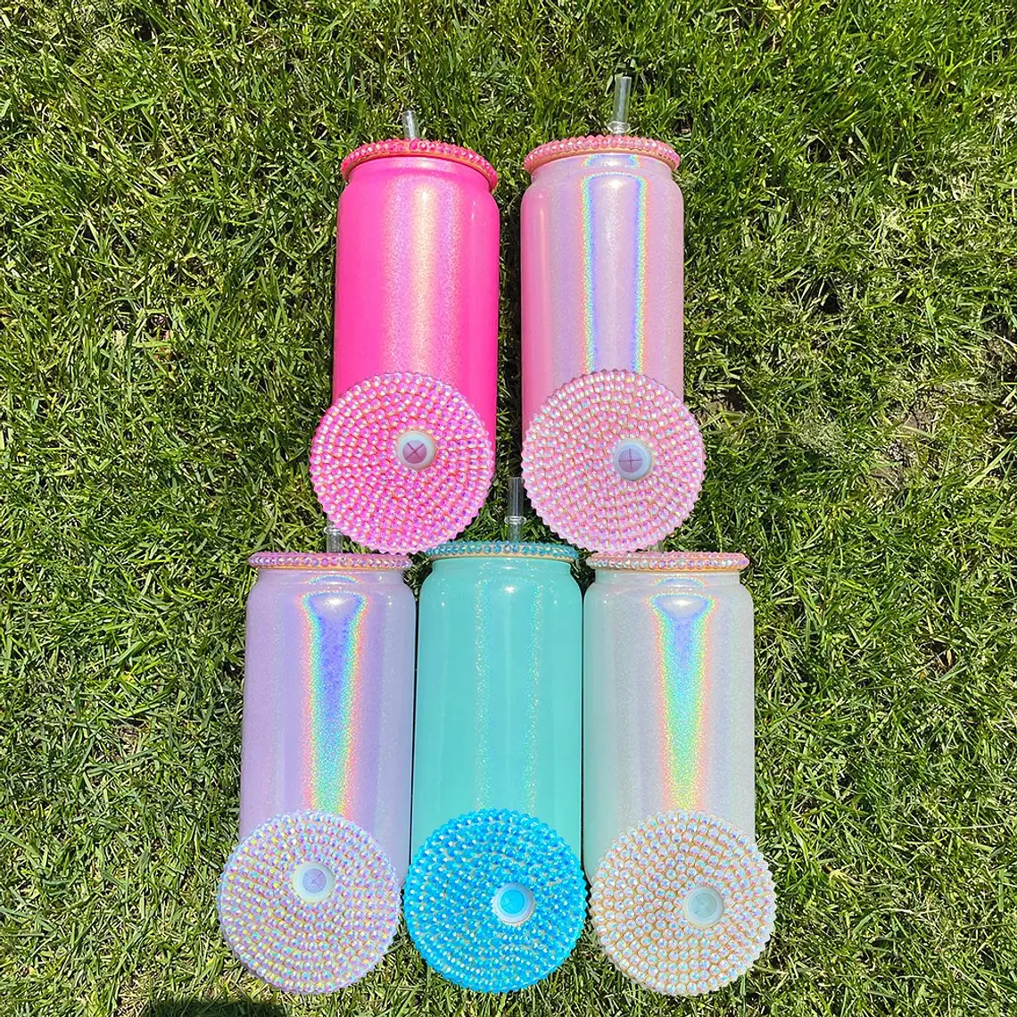 Can Glass Shimmer 16oz 16