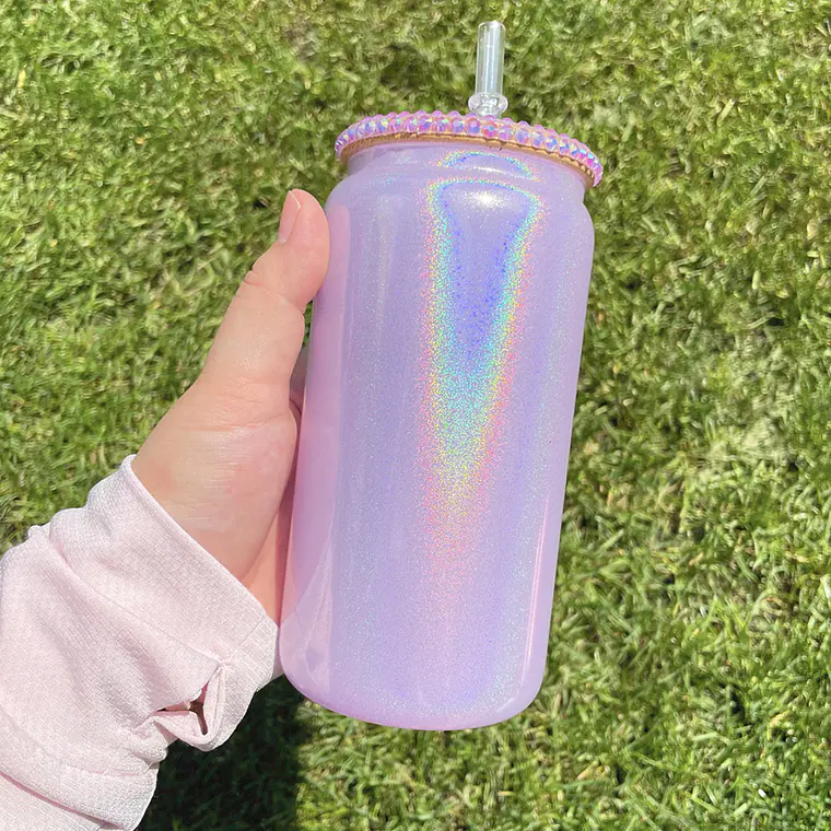 Can Glass Shimmer 16oz 17
