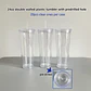 Vaso Acrilico 16oz doble pared Pre-Drilled - Miniatura 2