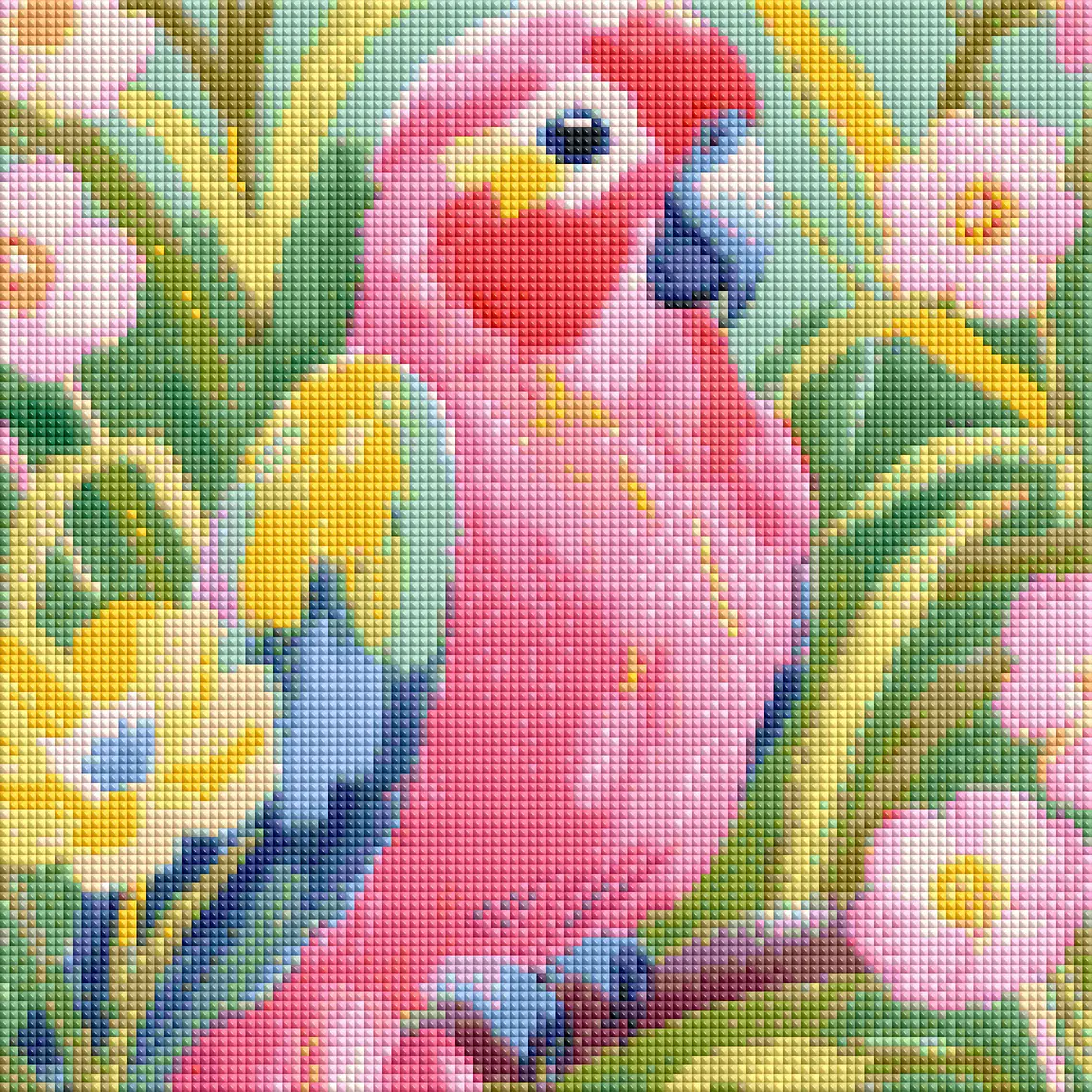 Lorito Tropical - 30x40cm  1