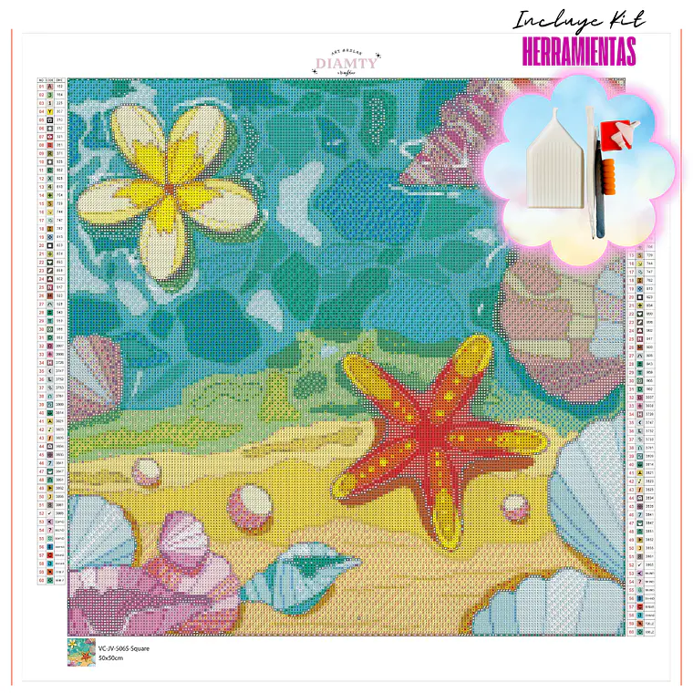 Alma Playera - 50x50cm 2