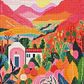 Paisaje Rosa - 30x40cm - Miniatura 1