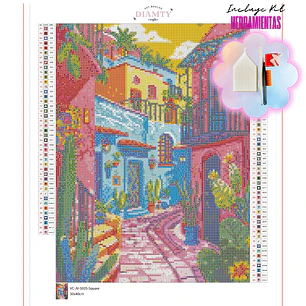 Calle de encanto - 30x40cm