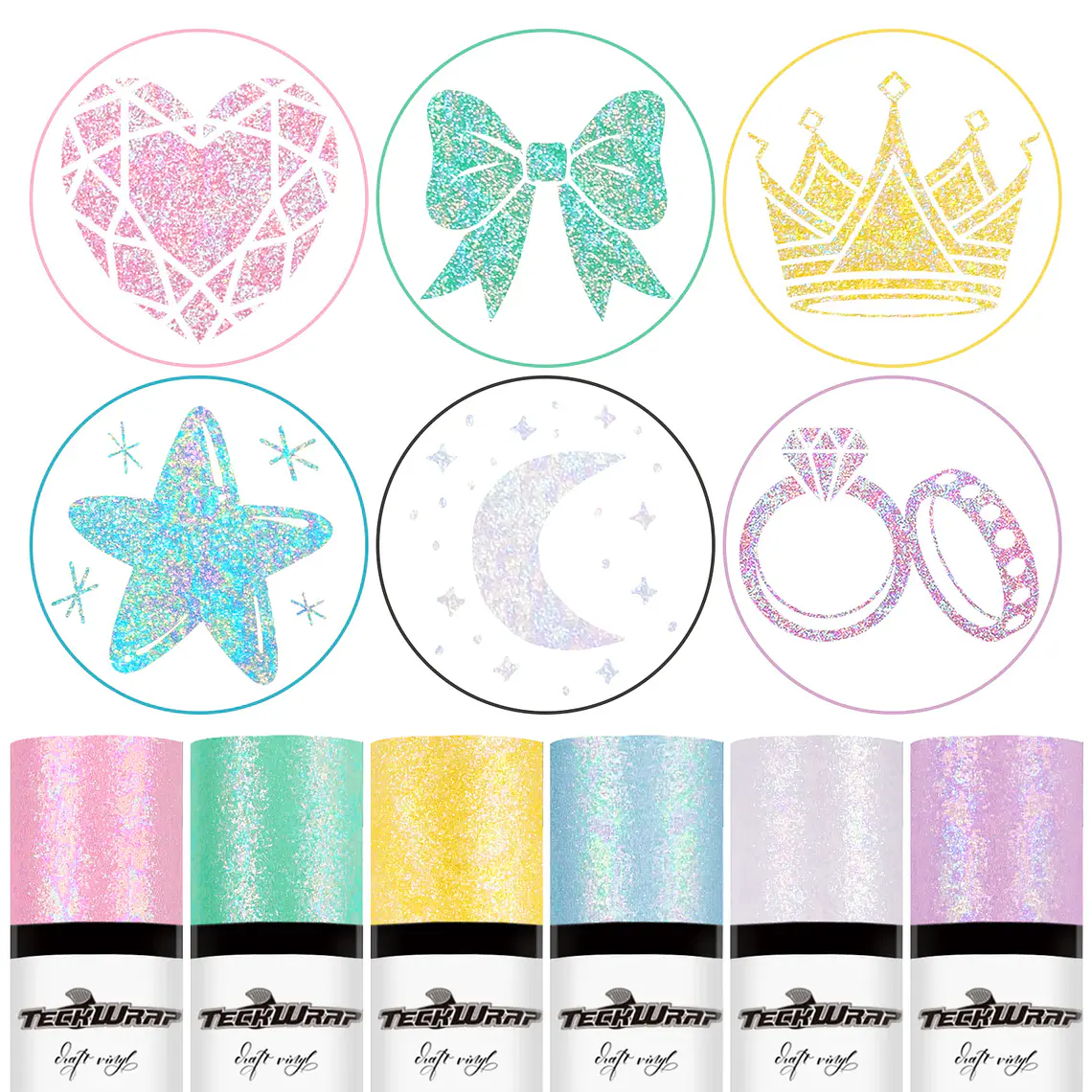 Colorful Pearl Adhesive Vinyl 5
