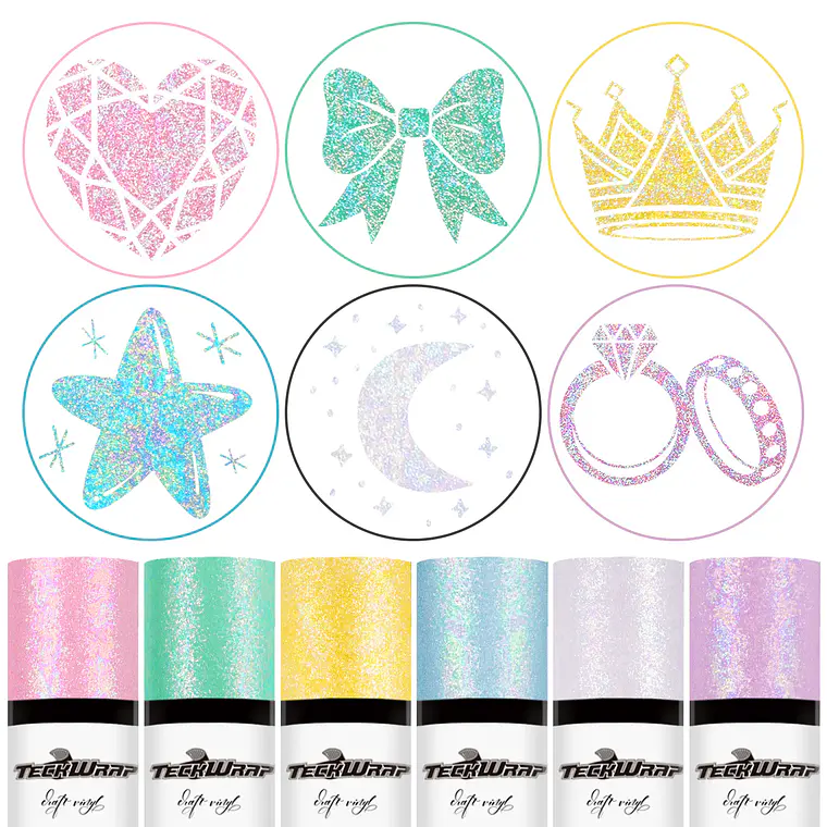 Colorful Pearl Adhesive Vinyl 5