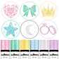 Colorful Pearl Adhesive Vinyl - thumbnail 5