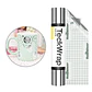 Bubble Free Mirror Chrome Adhesive Vinyl - Miniatura 2