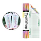 Bubble Free Holographic Rainbow Adhesive Vinyl - Miniatura 3