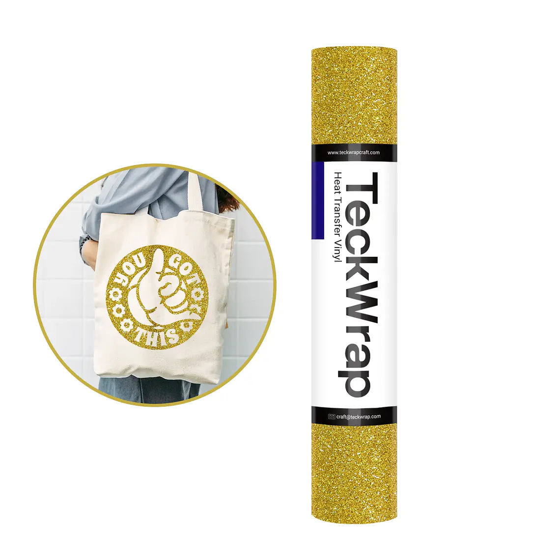 Glitter Heat Transfer Vinyl 1