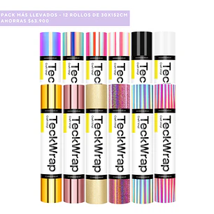 Pack 12 rollos 30x152cm