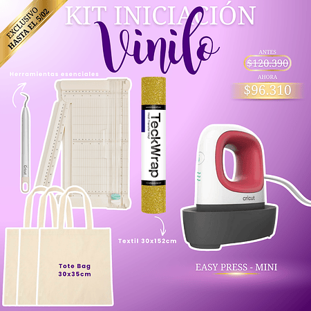 Kit Estampado Básico – EasyPress Mini