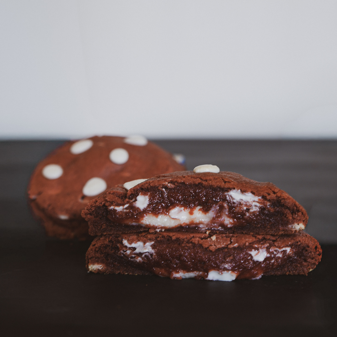 New York Cokies Red Velvet con núcleo de queso crema 1