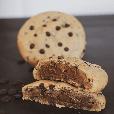 New York Cookie chips de chocolate con núcleo de Nutella