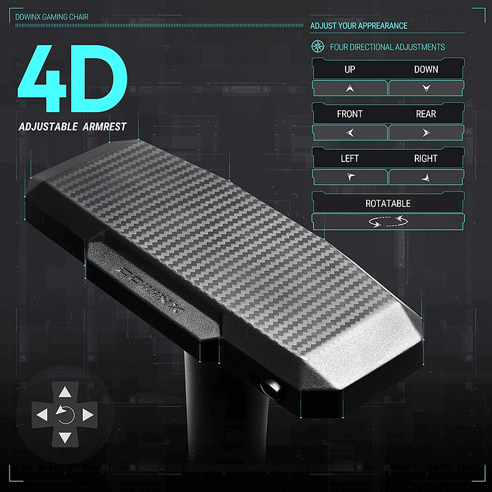 Cadeira Gamer Dowinx Series LS-6010  5