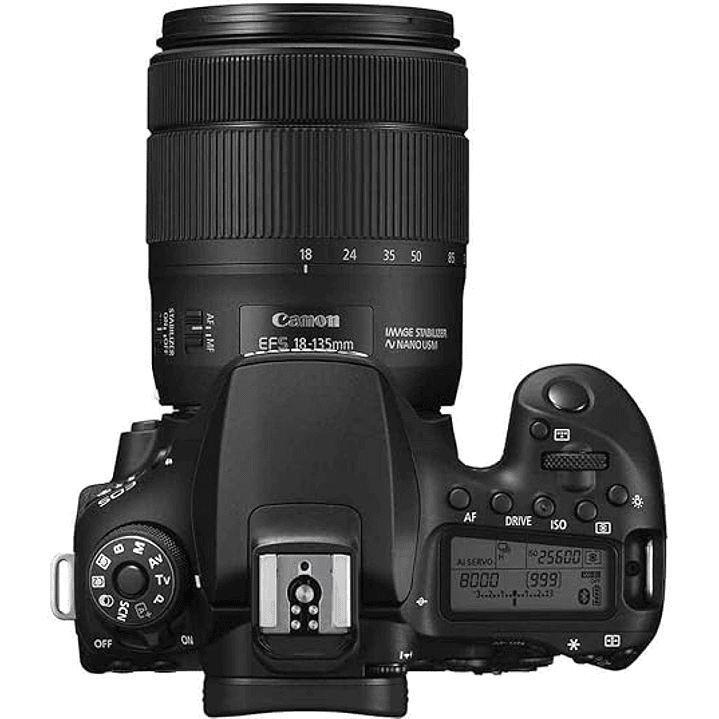 Câmera Canon DSLR [EOS 90D] + lente USM 18-135  6