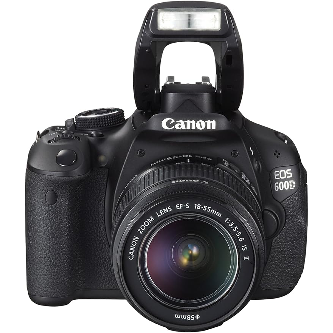 Câmera Canon EOS 600D + lente EF-S 18-55mm f/3.5-5.6 IS II 2