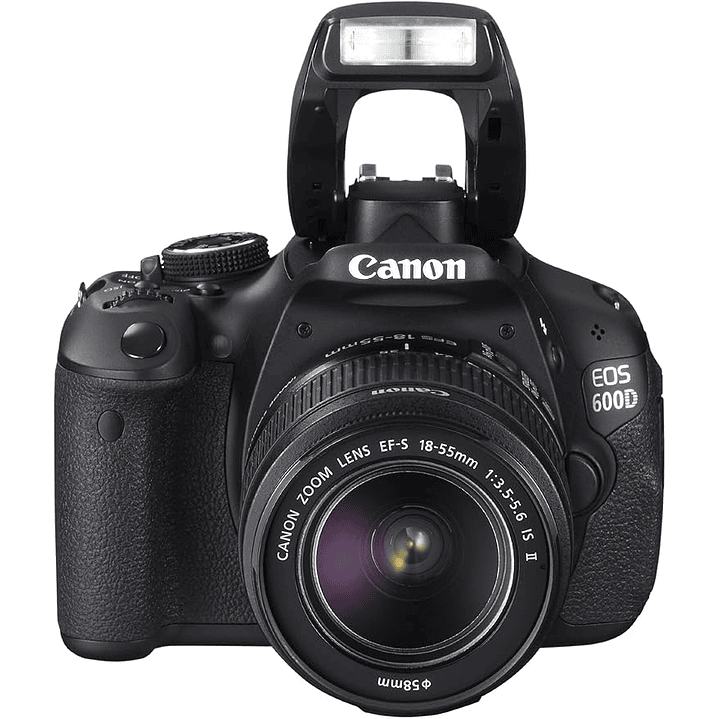 Câmera Canon EOS 600D + lente EF-S 18-55mm f/3.5-5.6 IS II 2