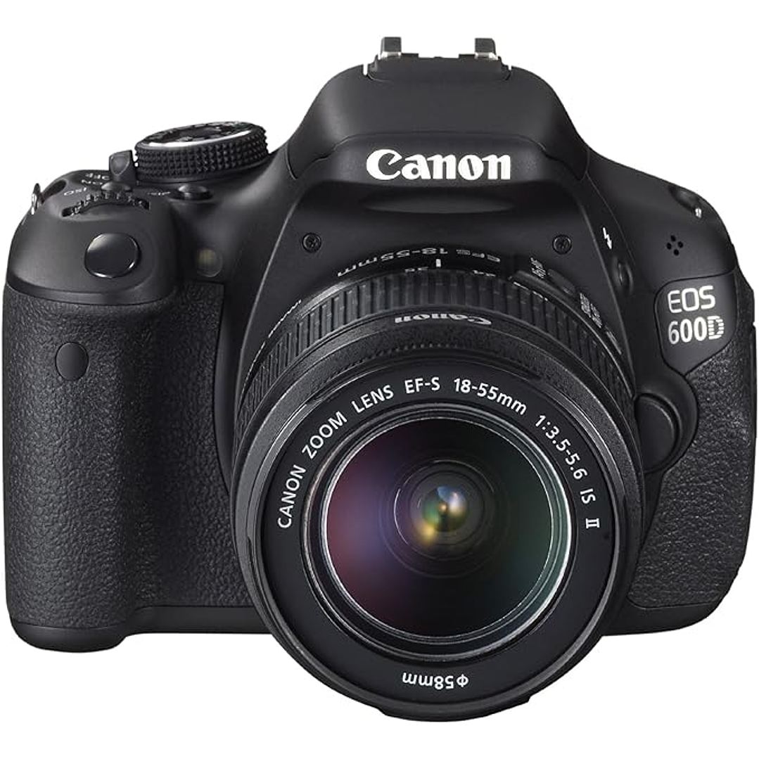 Câmera Canon EOS 600D + lente EF-S 18-55mm f/3.5-5.6 IS II 3