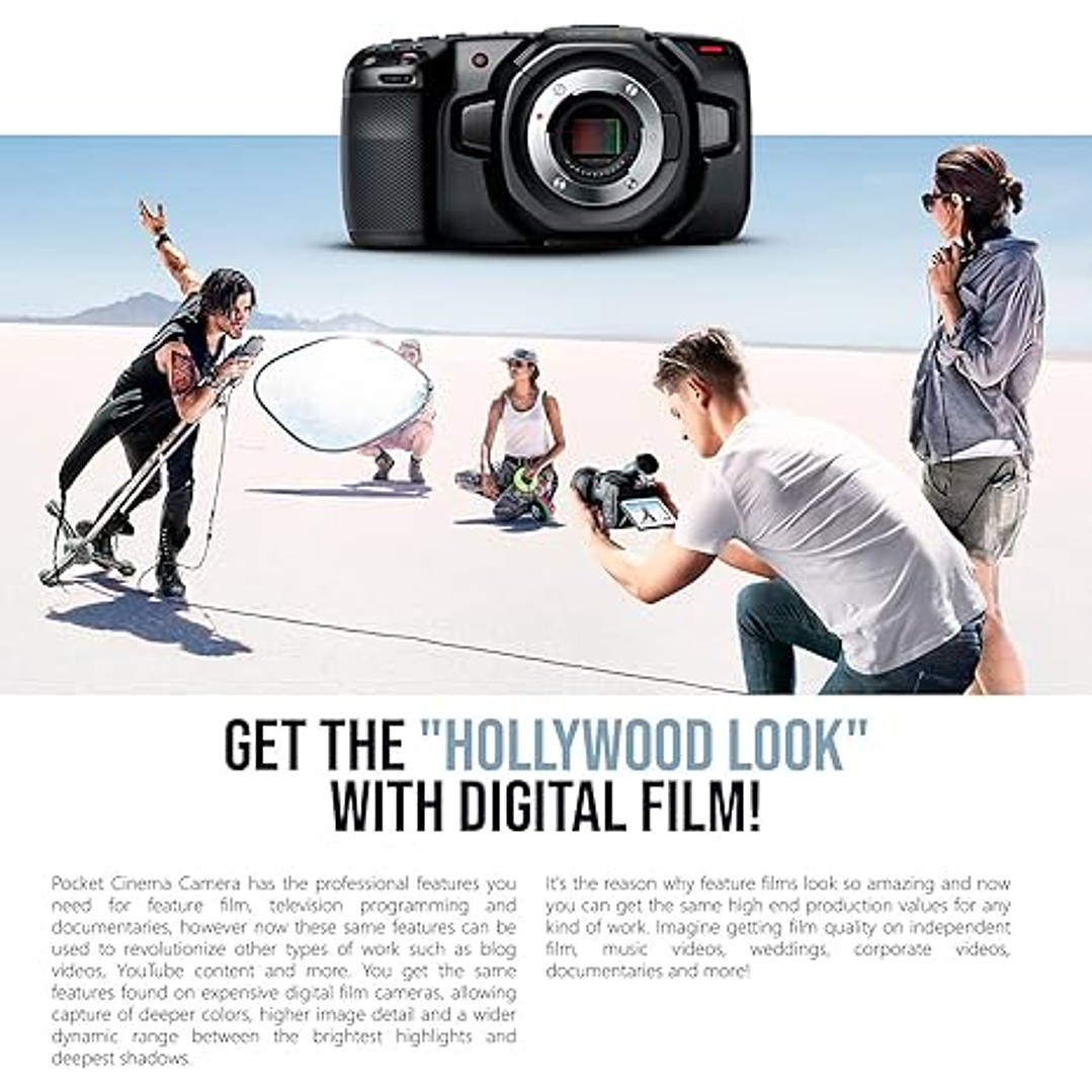 Blackmagic Design Pocket Cinema Camera 4K (somente corpo) 7