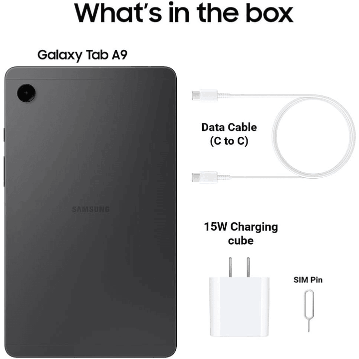 Samsung Galaxy Tab A9 (8.7'' - 64 GB - 4 GB RAM) 8