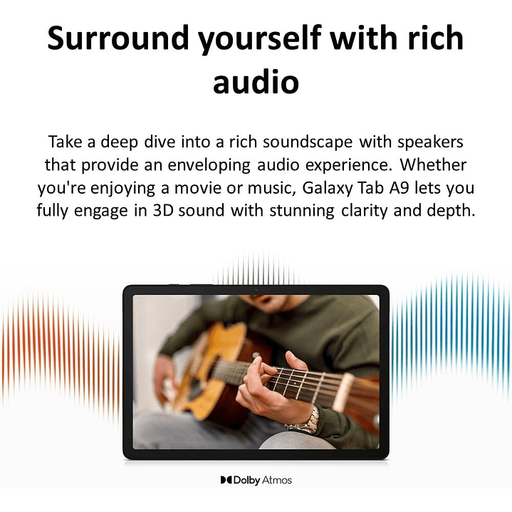 Samsung Galaxy Tab A9 (8.7'' - 64 GB - 4 GB RAM) 5