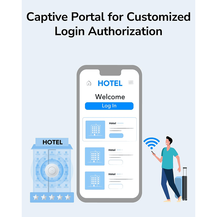 Cudy Access Point indoor Celing Mount Wi-Fi Router Extender Gigabit AC1200 AP1300-P 8