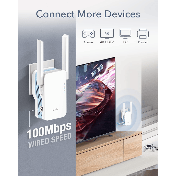 Cudy AC1200 WiFi Extender (RE1200) 6