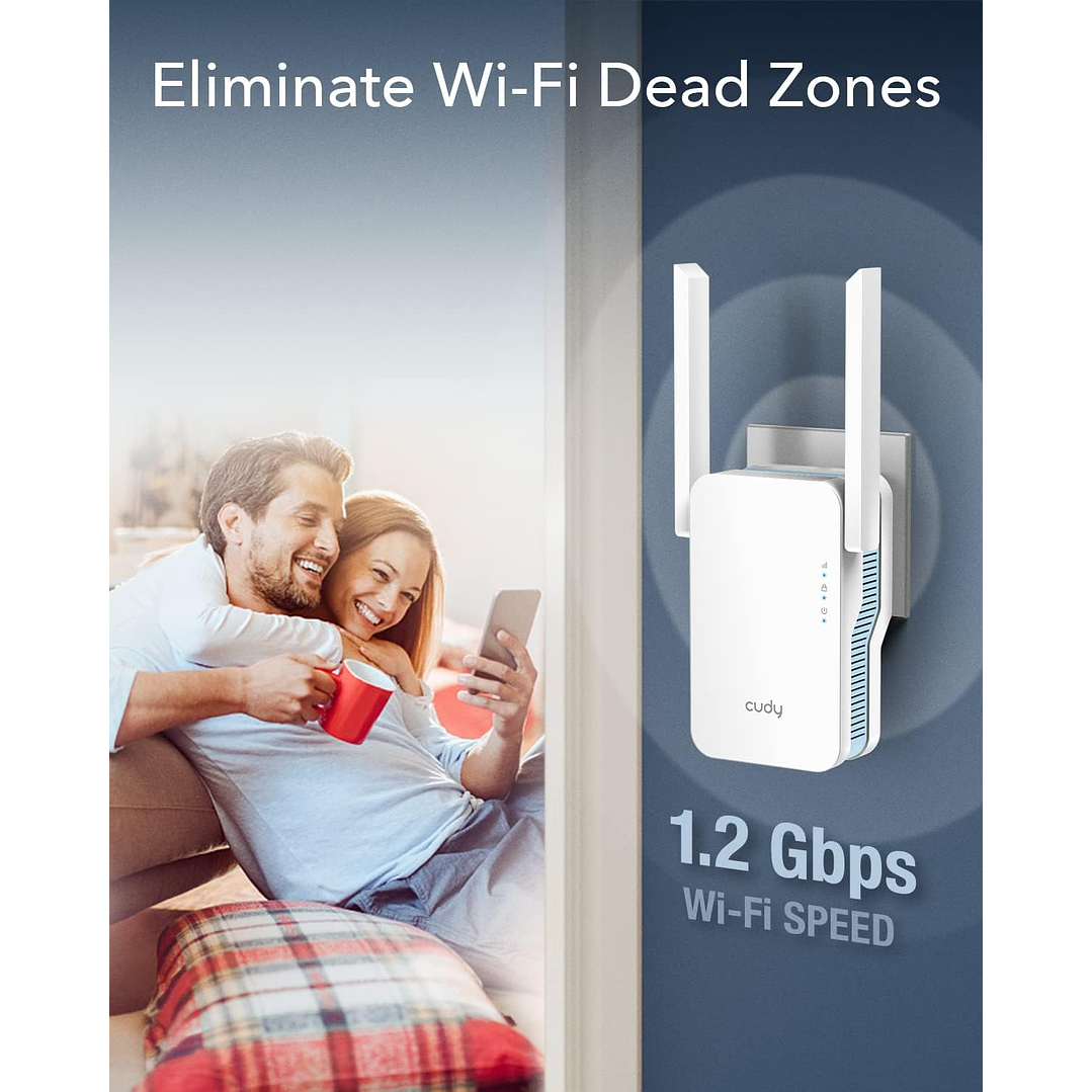 Cudy AC1200 WiFi Extender (RE1200) 8
