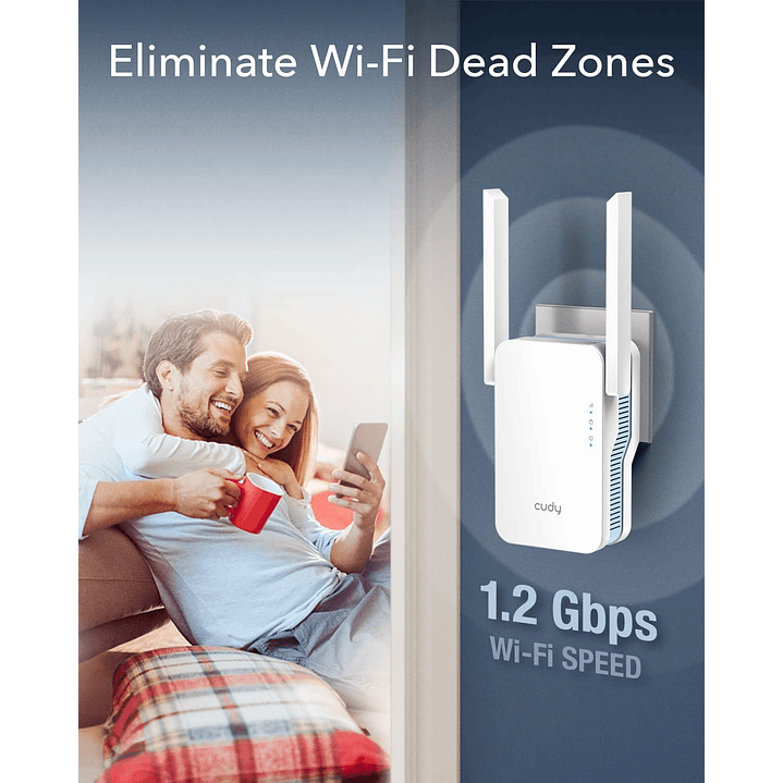Cudy AC1200 WiFi Extender (RE1200) 8