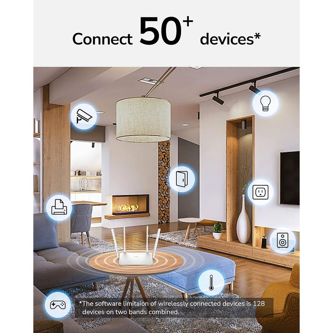 Cudy AC1200 Gigabit WiFi Router (WR1300) 5