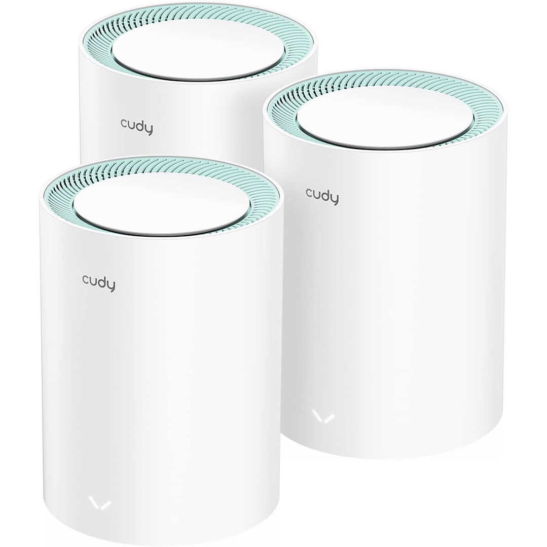 Cudy M1200 3-Pack AC1200 Sistema WiFi Mesh para toda a casa 2